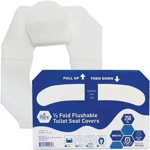 Disposable Toilet Seat Covers,Flushable,Septic Safe,250 Count Disposable Toilet Seat Covers,Flushable,Septic Safe,250 Count
