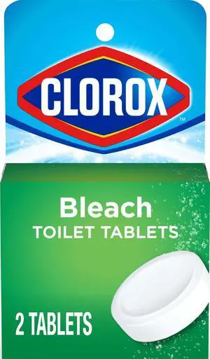Ultra Clean Toilet Tablets Bleach 2 Count, 3.5 Oz Each (Pack May Vary) Ultra Clean Toilet Tablets Bleach 2 Count, 3.5 Oz Each (Pack May Vary)
