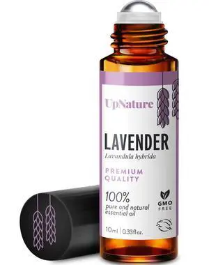 Lavender Essential Oil Roll On - 100% Natural, for Sleep & Skin | Calming lavender roll-on. Dab on wrists, neck or temples for a relaxing bedtime ritual - perfect for your purse or travel Lavender Essential Oil Roll On - 100% Natural, for Sleep & Skin | Calming lavender roll-on. Dab on wrists, neck or temples for a relaxing bedtime ritual - perfect for your purse or travel