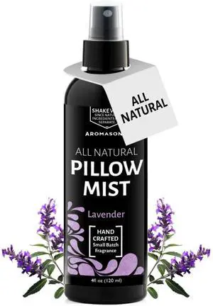 Lavender Pillow Spray for Sleeping - All Natural Calming Linen & Bedtime Sleep Mist for Deep Sleep - Pillow Spray Aromatherapy with Botanical Essential Oils for Relaxing Stress Lavender Pillow Spray for Sleeping - All Natural Calming Linen & Bedtime Sleep Mist for Deep Sleep - Pillow Spray Aromatherapy with Botanical Essential Oils for Relaxing Stress
