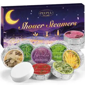 Shower Steamers Aromatherapy Birthday Gifts for Women - 10 Pack,Gifts for Wife Mothers Daughter Sister Stress Relief & Deep Relaxation Self Care Home Spa Essential Shower Steamers Aromatherapy Birthday Gifts for Women - 10 Pack,Gifts for Wife Mothers Daughter Sister Stress Relief & Deep Relaxation Self Care Home Spa Essential