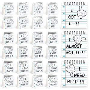 24 Pcs I Need Help Mini Flip Chart Signs Classroom Management Tools for Teacher Notebook Style Self Assessment Cards for Classroom School Behavior Educational and Learning Activities Supplies 24 Pcs I Need Help Mini Flip Chart Signs Classroom Management Tools for Teacher Notebook Style Self Assessment Cards for Classroom School Behavior Educational and Learning Activities Supplies