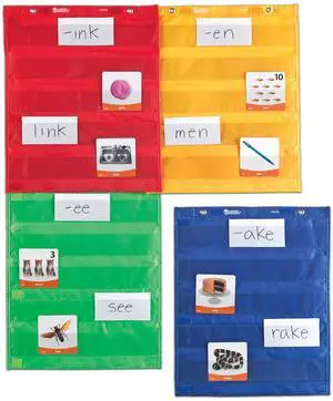 Magnetic Pocket Chart Squares - Set of 4, Classroom Pocket Charts, Classroom/Teacher Organizer, Classroom Supplies, Homeschool Supplies, Teaching Materials,Back to School Supplies Magnetic Pocket Chart Squares - Set of 4, Classroom Pocket Charts, Classroom/Teacher Organizer, Classroom Supplies, Homeschool Supplies, Teaching Materials,Back to School Supplies