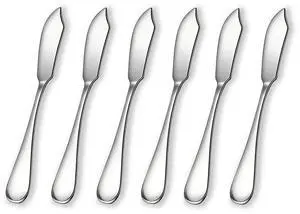 Stainless Steel Butter Knives Set of 6Pcs, 5.7" Butter Spreader Knife Cheese Knives for Butter, Cheese, Organic Strawberry Fruit/Apple Cinnamon/Blackberry/Raspberry/Peach Jam, Dishwasher Safe Stainless Steel Butter Knives Set of 6Pcs, 5.7" Butter Spreader Knife Cheese Knives for Butter, Cheese, Organic Strawberry Fruit/Apple Cinnamon/Blackberry/Raspberry/Peach Jam, Dishwasher Safe