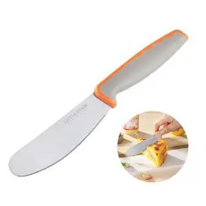 Butter Knife Spreader, Little Cook 4.7 Inch Sandwich Butter Spreader Knife, Stainless Steel Spreaders for Food with Serrated Edge , Great for Butter, Cheese, Peanut, Sandwhich, Jam, Dishwasher Safe Butter Knife Spreader, Little Cook 4.7 Inch Sandwich Butter Spreader Knife, Stainless Steel Spreaders for Food with Serrated Edge , Great for Butter, Cheese, Peanut, Sandwhich, Jam, Dishwasher Safe