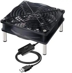 USB Computer Cooling Fan 5V USB Power with Speed Controller USB Router Fan for Router TV Box Mini PC Cabinet 120mm USB Computer Cooling Fan 5V USB Power with Speed Controller USB Router Fan for Router TV Box Mini PC Cabinet 120mm