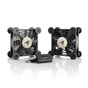 MULTIFAN S5, Quiet Dual 80mm USB Fan | UL-Certified, for Receiver DVR, PlayStation, Xbox, Computer, Cabinet Cooling MULTIFAN S5, Quiet Dual 80mm USB Fan | UL-Certified, for Receiver DVR, PlayStation, Xbox, Computer, Cabinet Cooling