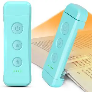 USB Rechargeable Book Light for Reading in Bed, LED Reading Light | Up to 160 Hrs,3 Amber Colors & 5 Brightness Dimmable, Compact &Long Lasting, Eye-Caring,Women Book Lovers Gifts, Christmas USB Rechargeable Book Light for Reading in Bed, LED Reading Light | Up to 160 Hrs,3 Amber Colors & 5 Brightness Dimmable, Compact &Long Lasting, Eye-Caring,Women Book Lovers Gifts, Christmas