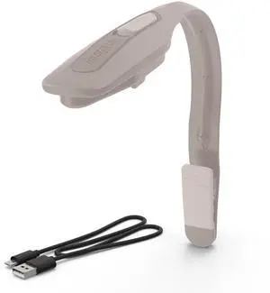 Flex-R LED Rechargeable Book Light for Reading in Bed, Reading Light with Warm LED Color, Long-Lasting and Lightweight, Tan Flex-R LED Rechargeable Book Light for Reading in Bed, Reading Light with Warm LED Color, Long-Lasting and Lightweight, Tan