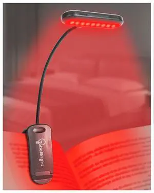 670nm Red Light Book Light LED Rechargeable USB-C Clip On Book Lights for Reading at Night, 100% No Blue-Light Eye Care Book Lamp 360° Flexible, Gift for Kids, Travel, Learning 670nm Red Light Book Light LED Rechargeable USB-C Clip On Book Lights for Reading at Night, 100% No Blue-Light Eye Care Book Lamp 360° Flexible, Gift for Kids, Travel, Learning