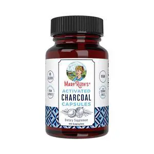 Activated Charcoal Capsules, 950 mg, Non-GMO, Vegan, 40 Count | Substance Adsorption, Derived from Coconut Shells, Vegan Capsules from Pine Trees, Gluten Free Activated Charcoal Capsules, 950 mg, Non-GMO, Vegan, 40 Count | Substance Adsorption, Derived from Coconut Shells, Vegan Capsules from Pine Trees, Gluten Free