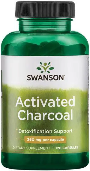 Activated Charcoal Digestive Support, 260 mg, 120 Capsules | For Digestive-Comfort-Seeking Adults, 520 mg per Serving, Supports Occasional Gas, Bloating and Bowel Regularity Activated Charcoal Digestive Support, 260 mg, 120 Capsules | For Digestive-Comfort-Seeking Adults, 520 mg per Serving, Supports Occasional Gas, Bloating and Bowel Regularity