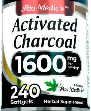 Lab | Activated Charcoal | 240 caps | Activated Charcoal Pills Lab | Activated Charcoal | 240 caps | Activated Charcoal Pills