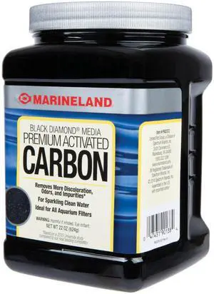 Black Diamond Premium Activated Carbon 22 Ounces, Filter Media for Aquariums Black Diamond Premium Activated Carbon 22 Ounces, Filter Media for Aquariums