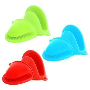 6pcs Mini Silicone Oven Mitts Heat Resistant Rubber Oven Gloves Mini Silicone Pot Holder for Kitchen Small Baking Kitchen Mittens Cooking Pinch Grip for Air Fryer Kitchen Cooking Baking Blue Green Red 6pcs Mini Silicone Oven Mitts Heat Resistant Rubber Oven Gloves Mini Silicone Pot Holder for Kitchen Small Baking Kitchen Mittens Cooking Pinch Grip for Air Fryer Kitchen Cooking Baking Blue Green Red