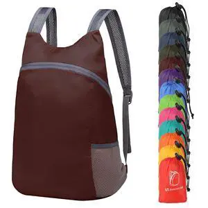 Ultra Lightweight Hiking-Daypack,Foldable Travel Packable Backpack | 20L Foldable Bag for Camping Cycling Outdoor,Day Pack for Men Women,Dark Red Ultra Lightweight Hiking-Daypack,Foldable Travel Packable Backpack | 20L Foldable Bag for Camping Cycling Outdoor,Day Pack for Men Women,Dark Red
