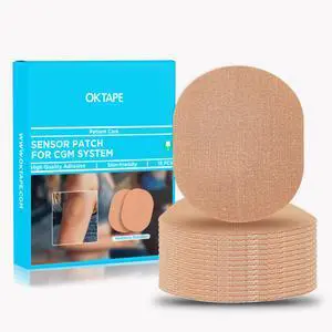 Adhesive Patches for MEDTRONIC Guardian and Other Sensor 15 PCS | Waterproof Sweatproof for Swimming, Shower, CGM Patches,Thin, Breathable Long Last Sensor Patches, Beige Adhesive Patches for MEDTRONIC Guardian and Other Sensor 15 PCS | Waterproof Sweatproof for Swimming, Shower, CGM Patches,Thin, Breathable Long Last Sensor Patches, Beige