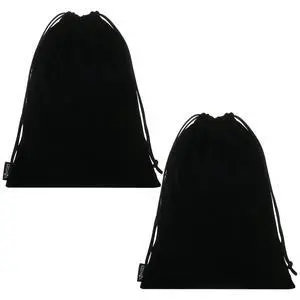 2 Pcs Portable Headphone Carrying Bag Travel Headset Storage Pouch Soft Drawstring Headphone Case Bag for Over-Ear Headphones Gaming Headset Neckband Earphones (Black Color) 2 Pcs Portable Headphone Carrying Bag Travel Headset Storage Pouch Soft Drawstring Headphone Case Bag for Over-Ear Headphones Gaming Headset Neckband Earphones (Black Color)