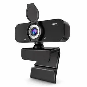Webcam for Computer, USB Plug&Play, Auto Low Light Correction, Privacy Cover, Tripod, Wide Angle for Meeting/Online Video/Zoom, Web Cam with Microphone (1080p) Webcam for Computer, USB Plug&Play, Auto Low Light Correction, Privacy Cover, Tripod, Wide Angle for Meeting/Online Video/Zoom, Web Cam with Microphone (1080p)