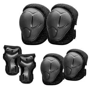 Protective Gear Set, Knee Pads for Kids 3-10 Years Old, Toddler Elbow Pads, Wrist Guards, Skating Cycling Bike Rollerblading Scooter (Black, Small3-8years) Protective Gear Set, Knee Pads for Kids 3-10 Years Old, Toddler Elbow Pads, Wrist Guards, Skating Cycling Bike Rollerblading Scooter (Black, Small3-8years)