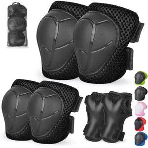 Kids/Youth Knee Pad Elbow Pads Guards Protective Gear Set for Children 3-14 Years Skateboard Roller Skating Skiing Rollerblading Cycling BMX Biking Running Scooter Kids/Youth Knee Pad Elbow Pads Guards Protective Gear Set for Children 3-14 Years Skateboard Roller Skating Skiing Rollerblading Cycling BMX Biking Running Scooter
