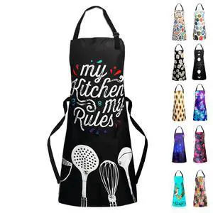 Adjustable Waterproof Apron, Apron with 2 Pockets Cooking Kitchen Aprons for Women Men Chef, Adult Gifts Adjustable Waterproof Apron, Apron with 2 Pockets Cooking Kitchen Aprons for Women Men Chef, Adult Gifts
