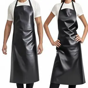 2 Pack Waterproof Apron Rubber Vinyl Heavy Duty Aprons for Adults - Chemical Resistant Adjustable Bib 40" Extra Long Industrial Work Apron for Grilling Dishwashing Lab Kitchen Butcher 2 Pack Waterproof Apron Rubber Vinyl Heavy Duty Aprons for Adults - Chemical Resistant Adjustable Bib 40" Extra Long Industrial Work Apron for Grilling Dishwashing Lab Kitchen Butcher