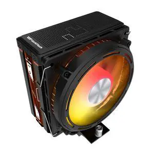 E400 CPU Air Cooler with Display, ARGB PWM Fan, Black, mATX | 230W Single-Tower Cooling with a Pixel Display, Distinctive ARGB Fan and Compact mATX-Focused Cabling E400 CPU Air Cooler with Display, ARGB PWM Fan, Black, mATX | 230W Single-Tower Cooling with a Pixel Display, Distinctive ARGB Fan and Compact mATX-Focused Cabling