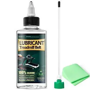 Silicone Treadnmill Belt Lubricants/Lubes | 4.2 Ounce, High Temperature Resistant and Stable Lubricant,with Hard Application Tubes and Precision Screw Caps for Easy Use Silicone Treadnmill Belt Lubricants/Lubes | 4.2 Ounce, High Temperature Resistant and Stable Lubricant,with Hard Application Tubes and Precision Screw Caps for Easy Use