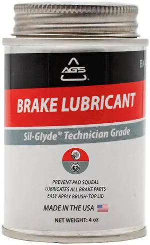 Automotive Solutions 4oz Brush Top SIL-Glyde Silicone Brake Grease - Premium Brake Caliper Grease and Brake Lubricant for Optimal Performance and Longevity Automotive Solutions 4oz Brush Top SIL-Glyde Silicone Brake Grease - Premium Brake Caliper Grease and Brake Lubricant for Optimal Performance and Longevity