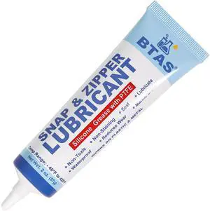 Zipper Lubricant for Plastic and Metal Zippers Marine Grade 2oz | Waterproof & Salt Spray Resistant, Anti-Rust & Anti-Aging, Reduces Friction, Unsticks Jammed Zippers And Metal Snaps Zipper Lubricant for Plastic and Metal Zippers Marine Grade 2oz | Waterproof & Salt Spray Resistant, Anti-Rust & Anti-Aging, Reduces Friction, Unsticks Jammed Zippers And Metal Snaps