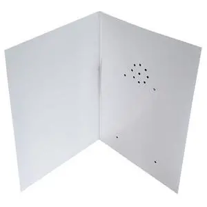 Voice Recordable Talking Greeting Card, 40 Seconds Recording with Replaceable Batteries, Record and Send a Personal Voice Message for Birthday & Christmas Voice Recordable Talking Greeting Card, 40 Seconds Recording with Replaceable Batteries, Record and Send a Personal Voice Message for Birthday & Christmas