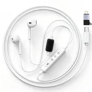 Sound Card Karaoke Headset with in-Ear Monitoring, Voice Changer, Reverberation, Built-in Sound Card, Karaoke Microphone, Portable Karaoke Headphones, Type C HiFi Wired Earbuds for Musician Sound Card Karaoke Headset with in-Ear Monitoring, Voice Changer, Reverberation, Built-in Sound Card, Karaoke Microphone, Portable Karaoke Headphones, Type C HiFi Wired Earbuds for Musician