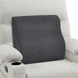 Back Support Pillow for Recliner Dual Layer Lumbar Support Pillow with Gel Memory Foam Ergonomic Orthopedic Lumbar Cushions for Elderly Lower Back Pain Relief Washable Cover Dark Grey Back Support Pillow for Recliner Dual Layer Lumbar Support Pillow with Gel Memory Foam Ergonomic Orthopedic Lumbar Cushions for Elderly Lower Back Pain Relief Washable Cover Dark Grey