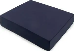 Seat and Chair Cushion for Office Chairs, Wheelchairs, Scooters, Kitchen Chairs or Car Seats, for Support and Height While Reducing Stress on Back, Tailbone or Sciatica, Foam, 1 Count Seat and Chair Cushion for Office Chairs, Wheelchairs, Scooters, Kitchen Chairs or Car Seats, for Support and Height While Reducing Stress on Back, Tailbone or Sciatica, Foam, 1 Count