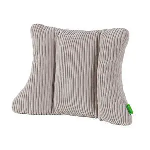 Lumbar Support Pillow 3 Section Back Pillow Office Chair for Back Support Comfortable Lumbar Cushion for Car Seat Pain Relief Sofa Rest (Grey) Lumbar Support Pillow 3 Section Back Pillow Office Chair for Back Support Comfortable Lumbar Cushion for Car Seat Pain Relief Sofa Rest (Grey)