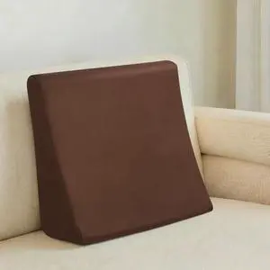 Lumbar Support Pillow for Recliner, Ergonomic Back Support for Couch | Backrest Pillow, Improve Posture, Relieve Back Pain for Long Sitting & Elderly, for Armchair & Sofa, Removable Cover,Brown Lumbar Support Pillow for Recliner, Ergonomic Back Support for Couch | Backrest Pillow, Improve Posture, Relieve Back Pain for Long Sitting & Elderly, for Armchair & Sofa, Removable Cover,Brown