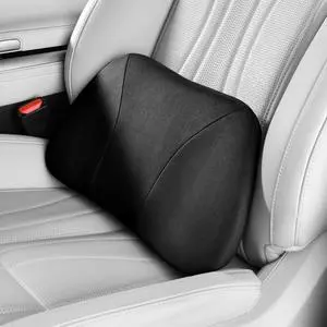 Lumbar Support Pillow,Back Pain Relief Cushion,fits tightly around the waist,Memory Foam,Skin-friendly Suede Fabric,fit Car Drive,Office chair,Rest seat,Improve Posture,Portable,15.5''Lx 8.7''H Lumbar Support Pillow,Back Pain Relief Cushion,fits tightly around the waist,Memory Foam,Skin-friendly Suede Fabric,fit Car Drive,Office chair,Rest seat,Improve Posture,Portable,15.5''Lx 8.7''H