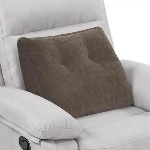 Back Support Pillow for Recliner Soft Dual Layer Lumbar Support Pillow with Shredded Memory Foam Ergonomic Orthopedic Couch Lumbar Cushions for Elderly Lower Back Pain Relief Brown Back Support Pillow for Recliner Soft Dual Layer Lumbar Support Pillow with Shredded Memory Foam Ergonomic Orthopedic Couch Lumbar Cushions for Elderly Lower Back Pain Relief Brown