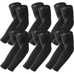 UV Arm Sleeves UPF 50 Cooling Compression Sports | Sun Protection Sleeves for Men Women Teenager, Breathable Lightweight UV Arm Sleeves UPF 50 Cooling Compression Sports | Sun Protection Sleeves for Men Women Teenager, Breathable Lightweight