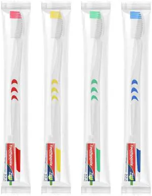 100 Pack Disposable Toothbrush with Toothpaste Set, Individually Wrapped Travel Toothbrushes for Adults & Kids, Portable Soft Bristle Kit for Camping, Hotel, Emergency Use (White, 5g) 100 Pack Disposable Toothbrush with Toothpaste Set, Individually Wrapped Travel Toothbrushes for Adults & Kids, Portable Soft Bristle Kit for Camping, Hotel, Emergency Use (White, 5g)