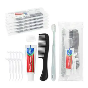 Travel Toothbrush Kit Bulk, Toothbrush Toothpaste Set, Hygiene Kit Bulk with Floss Picks, Comb, Protective Case, Individually Packaged, Suitable for Home, Travel, and Hotels (5-Pack) Travel Toothbrush Kit Bulk, Toothbrush Toothpaste Set, Hygiene Kit Bulk with Floss Picks, Comb, Protective Case, Individually Packaged, Suitable for Home, Travel, and Hotels (5-Pack)