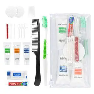 5 Sets Travel Toiletries Kit Bulk, 9-in-1 Disposable Personal Hygiene Kit with Toothbrush,Toothpaste,Floss,Shampoo,Shower Gel,Conditioner,Soap,Comb, and Vanity Kit for Hotel Guest Donations Supplies 5 Sets Travel Toiletries Kit Bulk, 9-in-1 Disposable Personal Hygiene Kit with Toothbrush,Toothpaste,Floss,Shampoo,Shower Gel,Conditioner,Soap,Comb, and Vanity Kit for Hotel Guest Donations Supplies