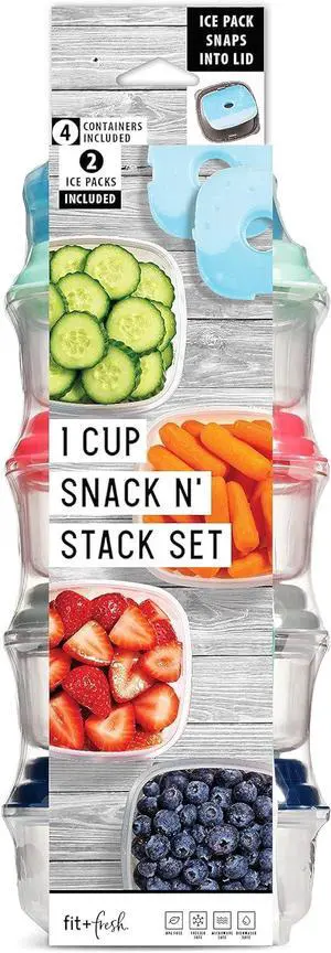 Small Plastic Containers With Lids 8 oz, Small Snack Containers With Lids For Adults and Kids, Reusable Leakproof Dressing and Condiment Containers With Two Attachable Ice Packs Small Plastic Containers With Lids 8 oz, Small Snack Containers With Lids For Adults and Kids, Reusable Leakproof Dressing and Condiment Containers With Two Attachable Ice Packs