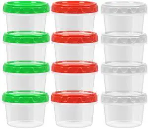 8oz Small Plastic Freezer Food Containers with Lids, 1 Cup, 12pcs | Airtight & BPA-free for fresh food. Dishwasher/freezer safe, perfect for daily meal prep, portion control,snacks on-the-go. 8oz Small Plastic Freezer Food Containers with Lids, 1 Cup, 12pcs | Airtight & BPA-free for fresh food. Dishwasher/freezer safe, perfect for daily meal prep, portion control,snacks on-the-go.