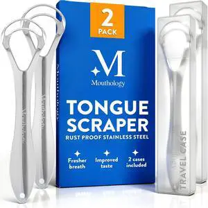 Tongue Scraper for Adults (2 Pack), Reduce Bad Breath, Metal Tongue Scraper, Tongue Cleaner, Tongue Scraper, Stainless Steel Tongue Scraper, Tongue Cleaner for Adults, Tongue Scrubber Tongue Scraper for Adults (2 Pack), Reduce Bad Breath, Metal Tongue Scraper, Tongue Cleaner, Tongue Scraper, Stainless Steel Tongue Scraper, Tongue Cleaner for Adults, Tongue Scrubber