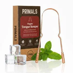 Copper Tongue Scraper - Fresher Breath & Improved Oral Health - Natural Ayurvedic Cleaner for Daily Detox - Rust-Resistant, Eco-Friendly with Travel Cloth Pouch Included (1 Count) Copper Tongue Scraper - Fresher Breath & Improved Oral Health - Natural Ayurvedic Cleaner for Daily Detox - Rust-Resistant, Eco-Friendly with Travel Cloth Pouch Included (1 Count)