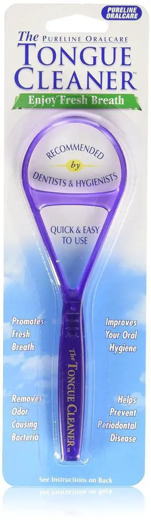 Tongue Cleaner Scraper Oralcare Color Vary, Set of 3 Tongue Cleaner Scraper Oralcare Color Vary, Set of 3
