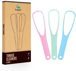 Tongue Scraper Cleaner - BPA Free Natural Fiber - 3 Pack | 100% BPA free tongue scraper with natural fiber material for Oral Care & Hygiene. Effectively reduces bad breath. 3 pack. Tongue Scraper Cleaner - BPA Free Natural Fiber - 3 Pack | 100% BPA free tongue scraper with natural fiber material for Oral Care & Hygiene. Effectively reduces bad breath. 3 pack.