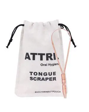 100% Pure Copper Single Handle Tongue Scraper Eco-Friendly Pouch for Adults and Kids - Durable Tongue cleaner Copper - Tough Scraper Oral Care & Hygiene-Unique design 100% Pure Copper Single Handle Tongue Scraper Eco-Friendly Pouch for Adults and Kids - Durable Tongue cleaner Copper - Tough Scraper Oral Care & Hygiene-Unique design